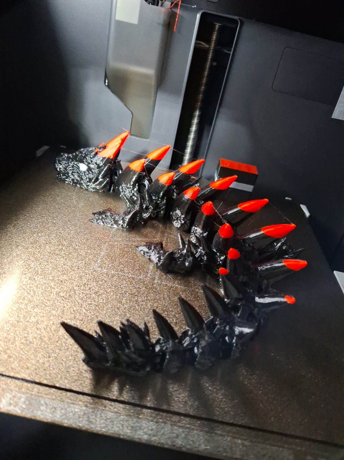 Articulated Two-Tone Spiked Dragon