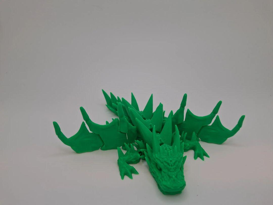 Articulated Winged Spiked Dragon