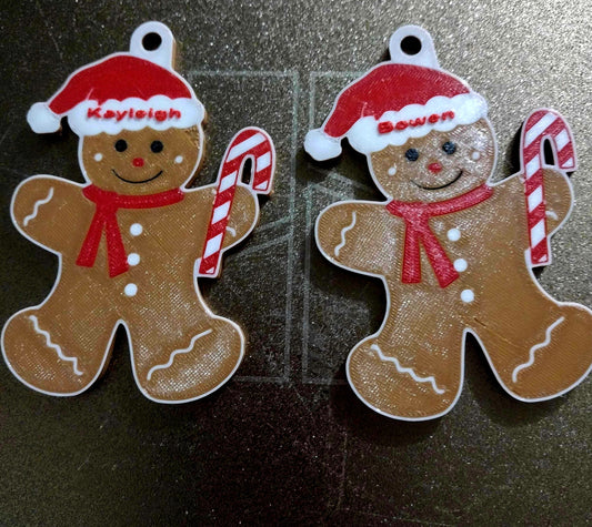 Gingerbread Man Ornaments