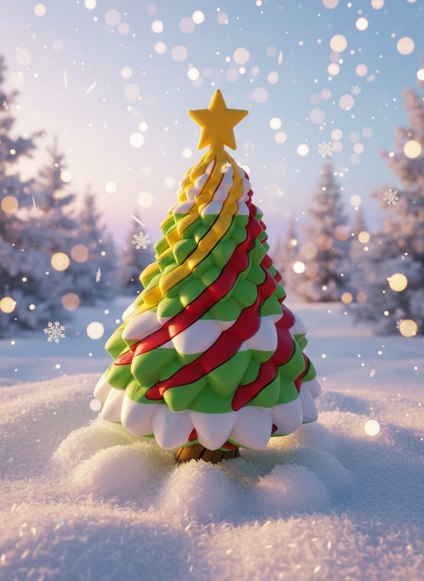 Magnetic Car Christmas Tree