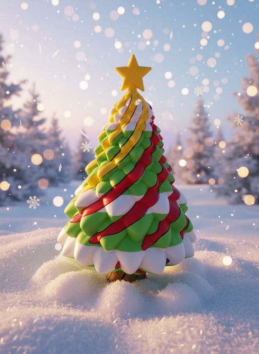 Magnetic Car Christmas Tree